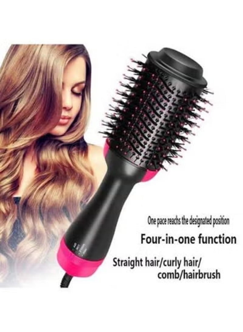 Cronier Professional 2 in 1  Hot Air Comb Hot Air Dryer Brush Styler & Volumizer Hair Straightener Curler Dry & Wet Use Hair Brush - Image 4